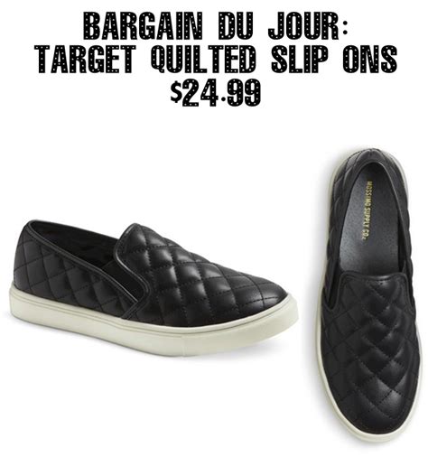 chanel quilted slip ons